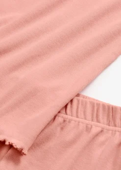 Femme bonprix Lingerie Nuit|Pyjashort avec empiècement dentelle