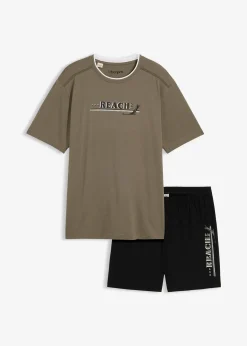 Homme bonprix Pyjamas|Sous-Vêtements|Pyjashort coton