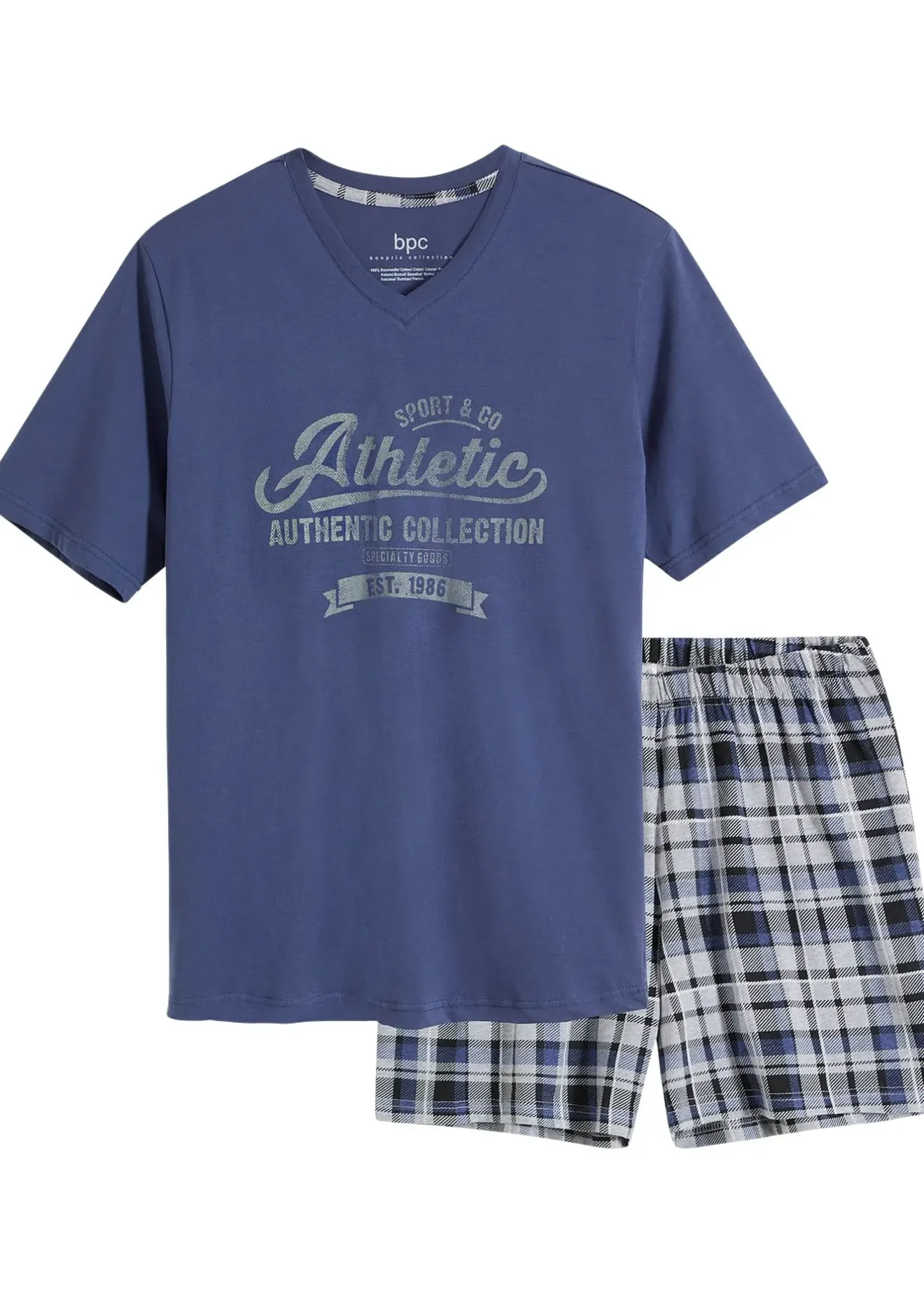 bonprix Pyjashort coton|Homme Pyjamas|Sous-Vêtements