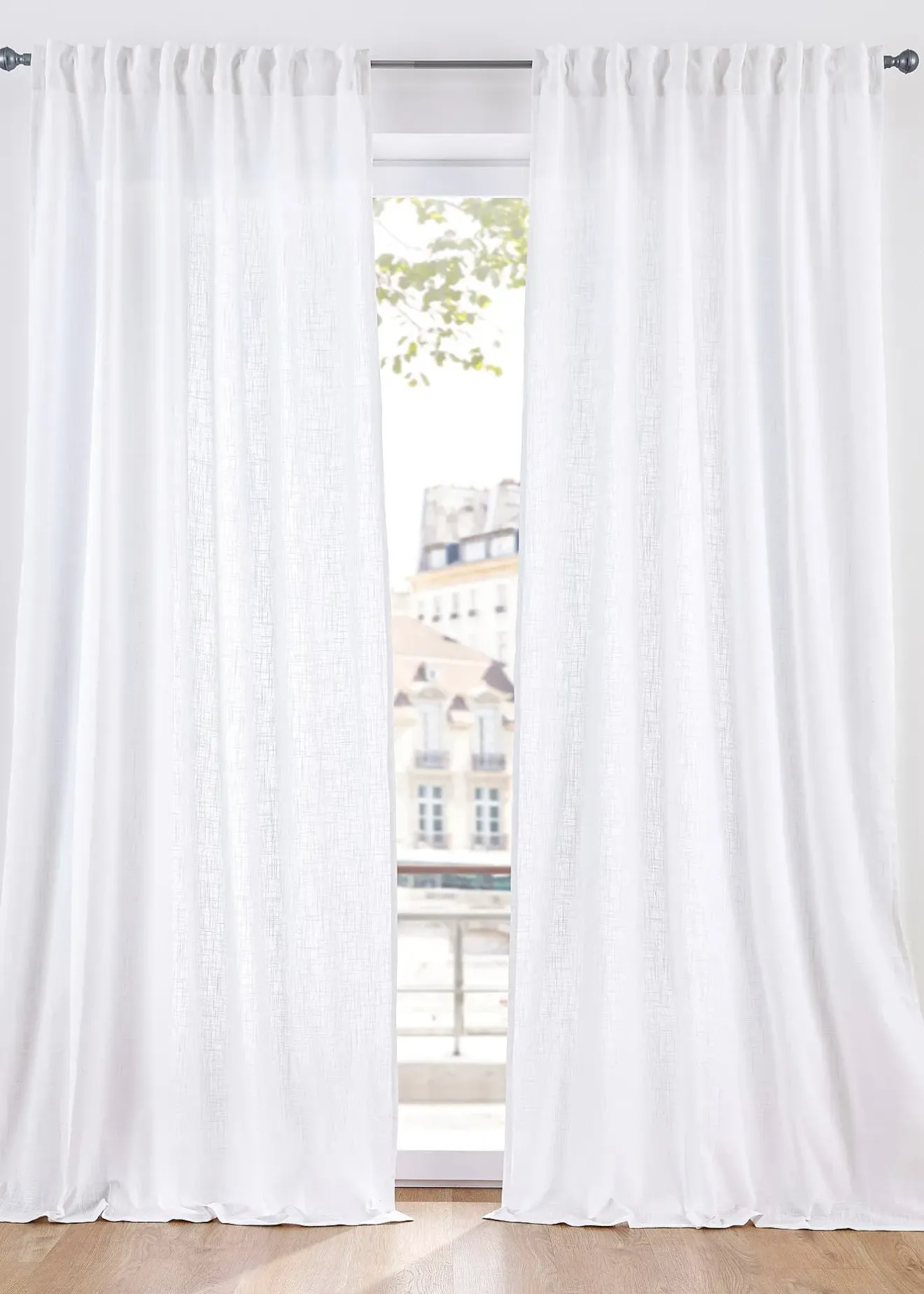 bonprix Rideau 100% coton (1 pce)| Salon·Rideaux & Voilages|Rideaux Classiques