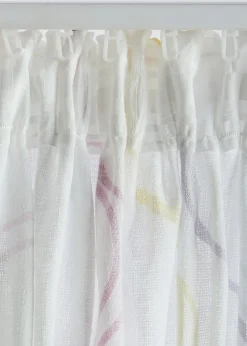 bonprix Rideau à imprimé ondulations (1 pce)| Rideaux Classiques