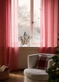 bonprix Salon·Rideaux & Voilages|Rideaux Classiques|Rideau à rayures tissées (1 pce)