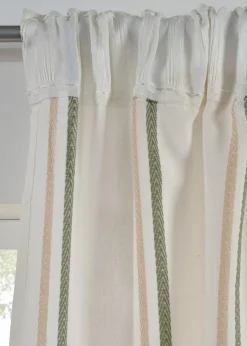 bonprix Salon·Rideaux & Voilages|Rideaux Classiques|Rideau à rayures tissées (1 pce)