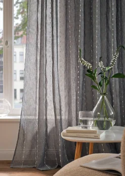 bonprix Rideau à rayures tissées (1 pce)| Salon·Rideaux & Voilages|Rideaux Classiques
