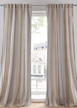 bonprix Salon·Rideaux & Voilages|Rideaux Classiques|Rideau avec rayures (1 pce)