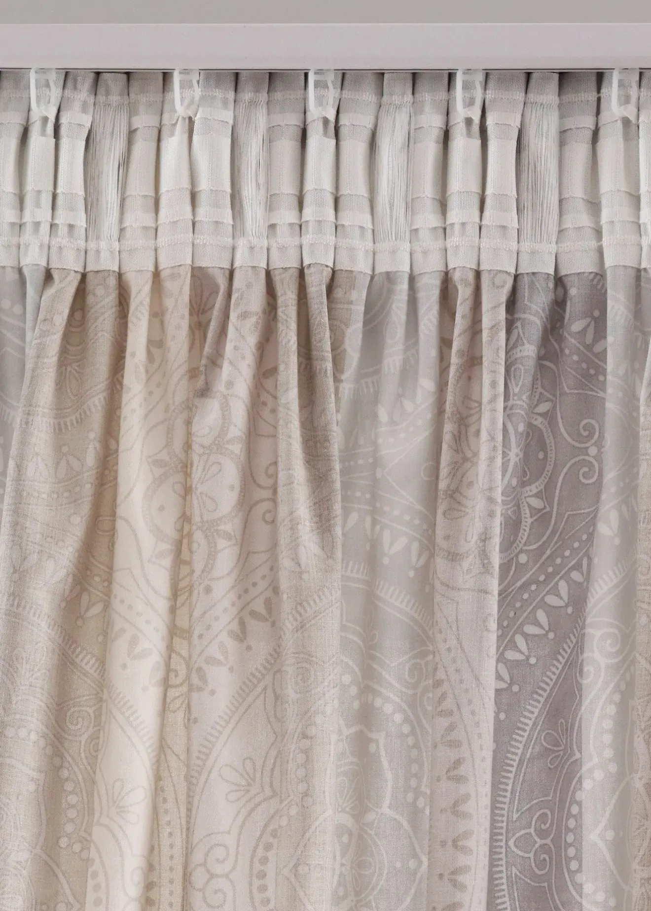 bonprix Salon·Rideaux & Voilages|Rideaux Classiques|Rideau avec rayures (1 pce)