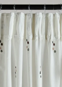 bonprix Rideau en coton à pois (1 pce)| Salon·Rideaux & Voilages|Rideaux Classiques