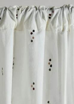 bonprix Rideau en coton à pois (1 pce)| Salon·Rideaux & Voilages|Rideaux Classiques
