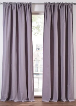 bonprix Salon·Rideaux & Voilages|Rideaux Classiques|Rideau en coton, aussi en longueur XXL (1 pce)