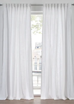 bonprix Rideau en lin et coton (1 pce)| Salon·Rideaux & Voilages|Rideaux Classiques