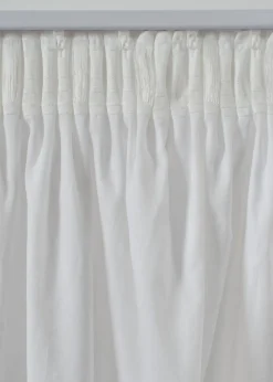 bonprix Rideau en lin et coton (1 pce)| Salon·Rideaux & Voilages|Rideaux Classiques