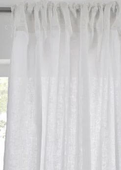 bonprix Rideau en lin et coton (1 pce)| Salon·Rideaux & Voilages|Rideaux Classiques