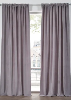 bonprix Salon·Rideaux & Voilages|Premium|Rideau en velours de coton (1 pce)