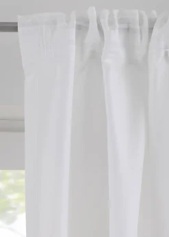 bonprix Rideau facile d’entretien en microfibre (1 pce)| Salon·Rideaux & Voilages|Rideaux Classiques