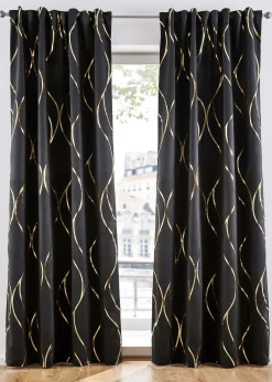 bonprix Chambre À Coucher·Design Occultant|Rideaux Classiques|Rideau obscurcissant à imprimé brillant (1 pce)