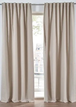 bonprix Chambre À Coucher·Design Occultant|Premium|Rideau obscurcissant double épaisseur, devant texturé (1 pce)