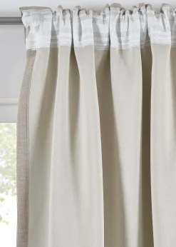 bonprix Chambre À Coucher·Design Occultant|Premium|Rideau obscurcissant double épaisseur, devant texturé (1 pce)