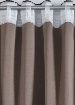 bonprix Rideau obscurcissant finement texturé (1 pce)| Chambre À Coucher·Design Occultant|Rideaux Classiques