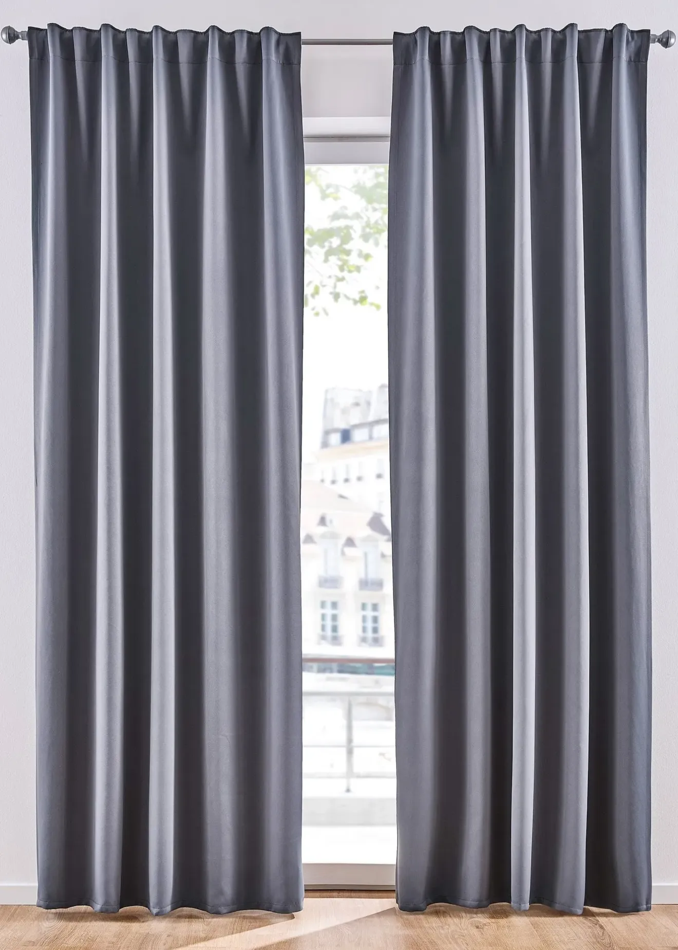 bonprix Chambre À Coucher·Design Occultant|Rideaux Classiques|Rideau obscurcissant (1 pce), nombreuses tailles