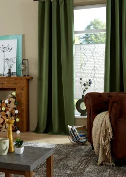 bonprix Rideau obscurcissant (1 pce), nombreuses tailles| Chambre À Coucher·Design Occultant|Rideaux Classiques