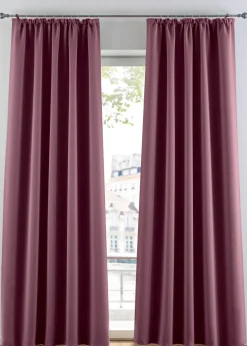 bonprix Rideau obscurcissant (1 pce), nombreuses tailles| Chambre À Coucher·Design Occultant|Rideaux Classiques