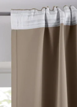 bonprix Chambre À Coucher·Design Occultant|Rideaux Classiques|Rideau obscurcissant (1 pce), nombreuses tailles