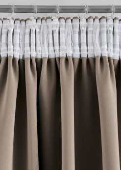 bonprix Chambre À Coucher·Design Occultant|Rideaux Classiques|Rideau obscurcissant (1 pce), nombreuses tailles