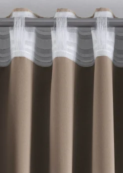 bonprix Chambre À Coucher·Design Occultant|Rideaux Classiques|Rideau obscurcissant (1 pce), nombreuses tailles