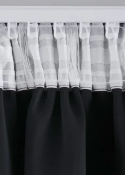 bonprix Chambre À Coucher·Design Occultant|Rideaux Classiques|Rideau obscurcissant (1 pce), nombreuses tailles