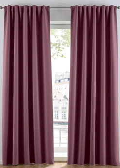 bonprix Chambre À Coucher·Design Occultant|Rideaux Classiques|Rideau obscurcissant (1 pce), nombreuses tailles