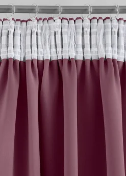 bonprix Chambre À Coucher·Design Occultant|Rideaux Classiques|Rideau obscurcissant (1 pce), nombreuses tailles