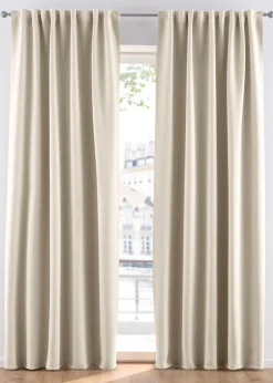 bonprix Rideau obscurcissant (1 pce), nombreuses tailles| Chambre À Coucher·Design Occultant|Rideaux Classiques