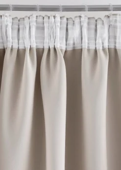 bonprix Rideau obscurcissant (1 pce), nombreuses tailles| Chambre À Coucher·Design Occultant|Rideaux Classiques