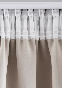 bonprix Rideau obscurcissant (1 pce), nombreuses tailles| Chambre À Coucher·Design Occultant|Rideaux Classiques