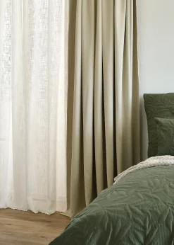 bonprix Rideau obscurcissant (1 pce), nombreuses tailles| Chambre À Coucher·Design Occultant|Rideaux Classiques