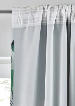 bonprix Chambre À Coucher·Design Occultant|Rideaux Classiques|Rideau occultant à imprimé floral brillant (1 pce)