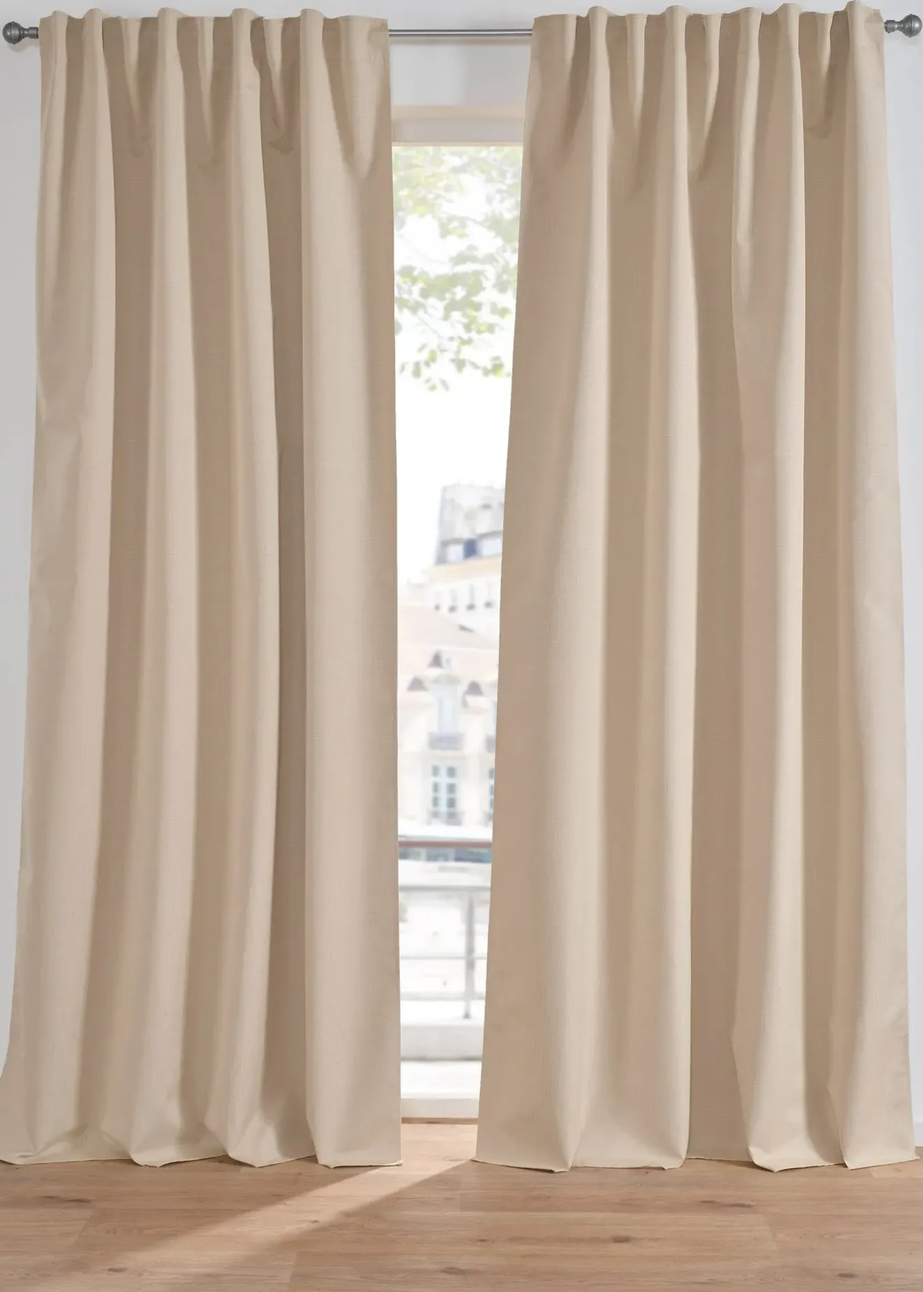 bonprix Chambre À Coucher·Design Occultant|Design Occultant|Rideau occultant texturé avec dos de même couleur (1 pce)