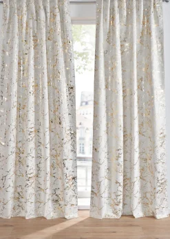 bonprix Rideau occultant toucher velours à imprimé brillant (1 pce)| Chambre À Coucher·Design Occultant|Design Occultant