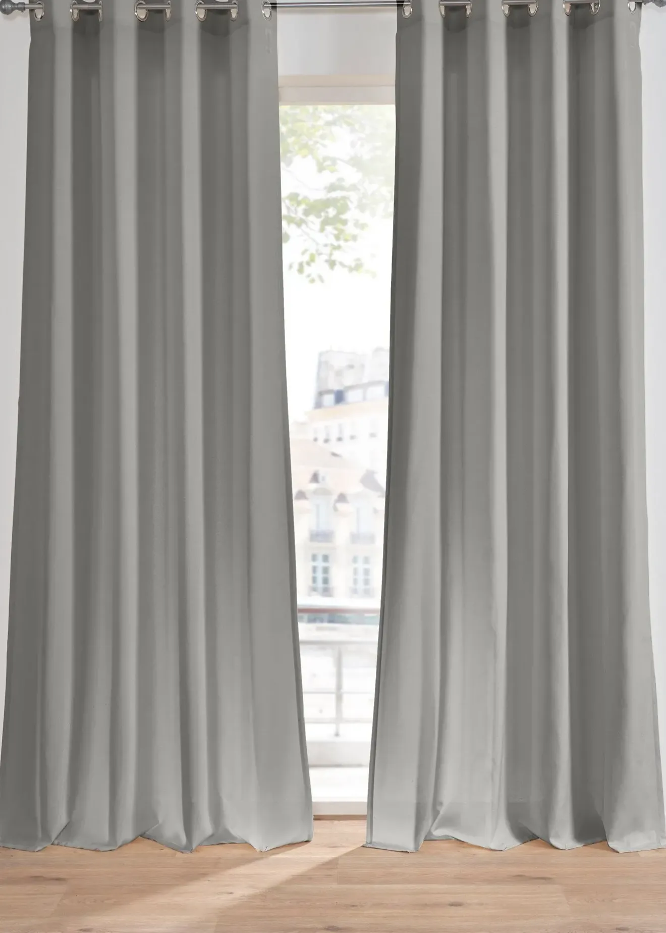 bonprix Rideau panneau avec polyester recyclé (1 pce)| Salon·Rideaux & Voilages|Rideaux Classiques