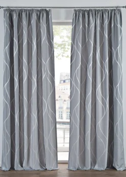 bonprix Rideau panneau en jacquard (1 pce)| Salon·Rideaux & Voilages|Rideaux Classiques