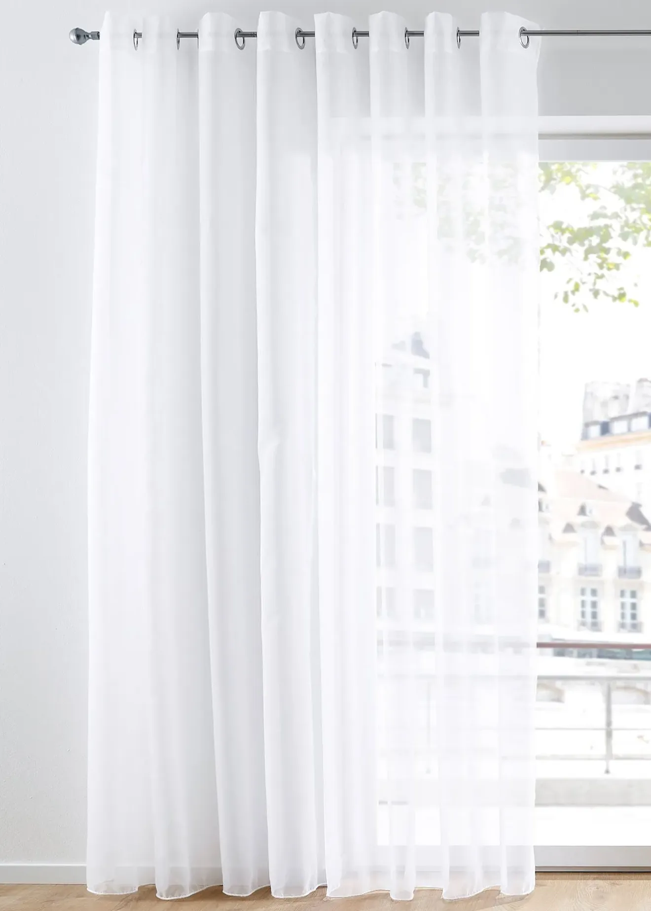 bonprix Stores Voilages|Rideau store uni (1 pce)