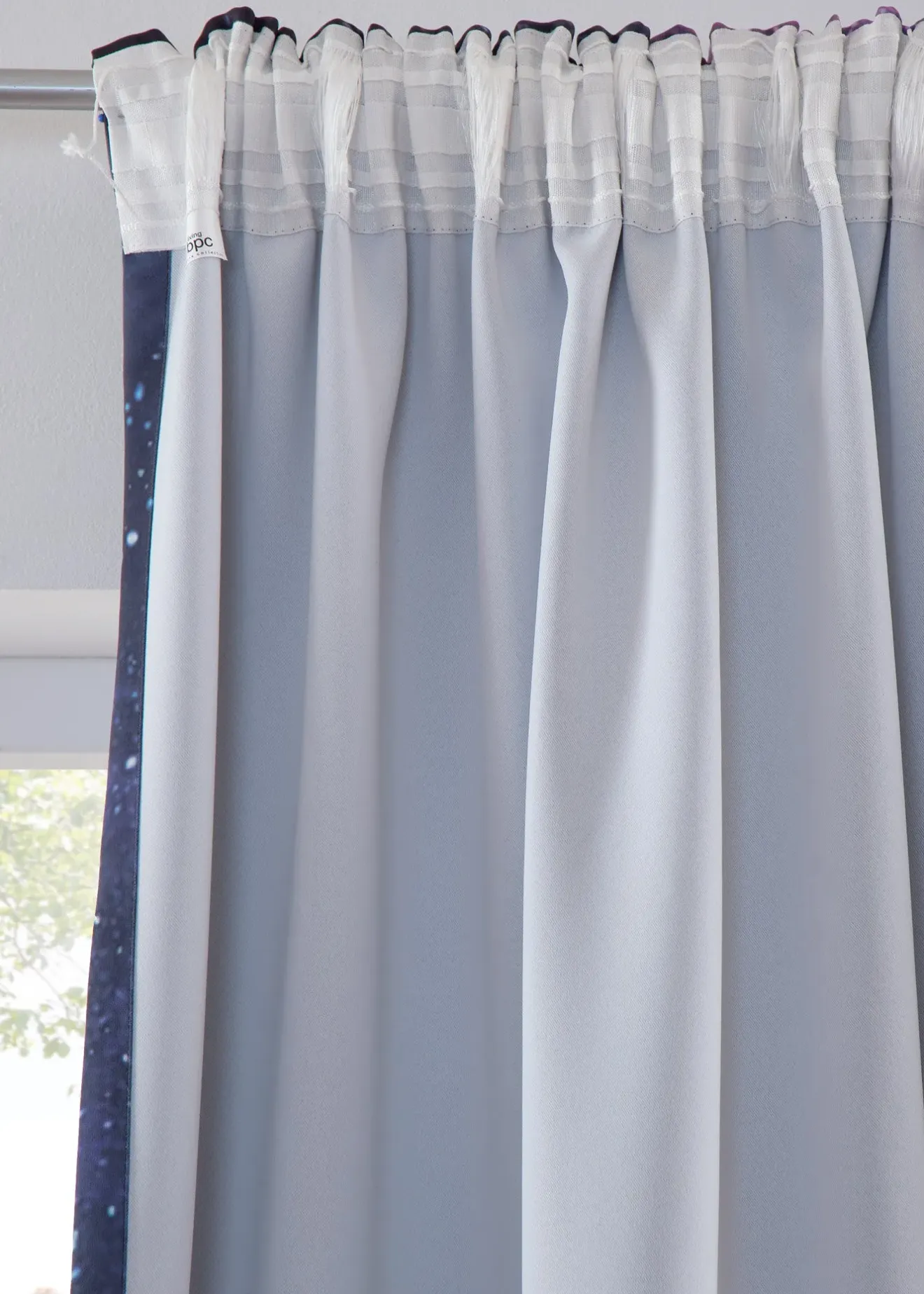 bonprix Rideaux obscurcissants motif ciel étoilé (2 pces)| Chambre À Coucher·Design Occultant|Rideaux Classiques