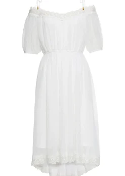 bonprix Robe à bretelles et base asymétrique|Femme Robes