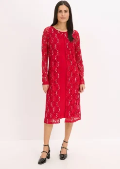 bonprix Robe à dentelle (ens. 2 pces)|Femme Robes