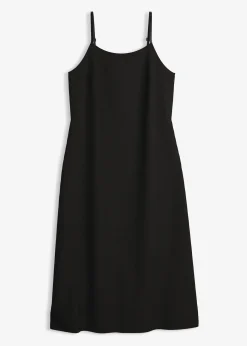 bonprix Robe à fines bretelles en flanelle 100% coton|Femme Robes