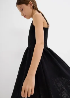 bonprix Robe à fines bretelles en gaze de coton|Enfant Vêtements Enfant|Filles 9-16 Ans·Robes & Combinaisons