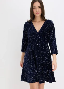 Femme bonprix Robes|Robe à sequins