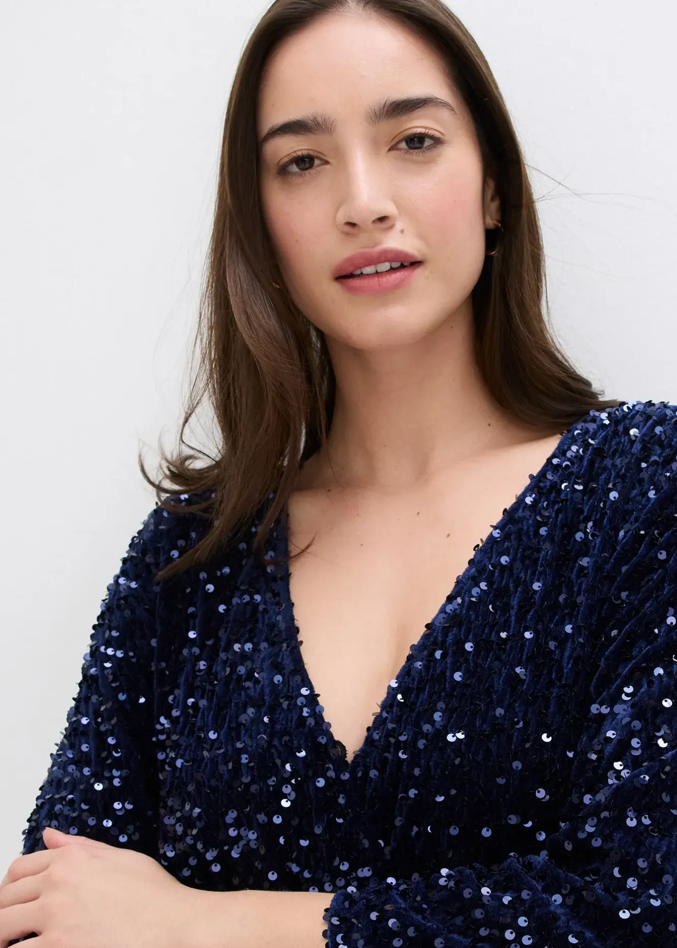 Femme bonprix Robes|Robe à sequins