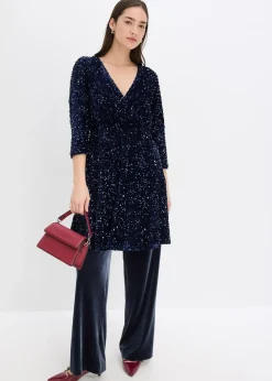 Femme bonprix Robes|Robe à sequins