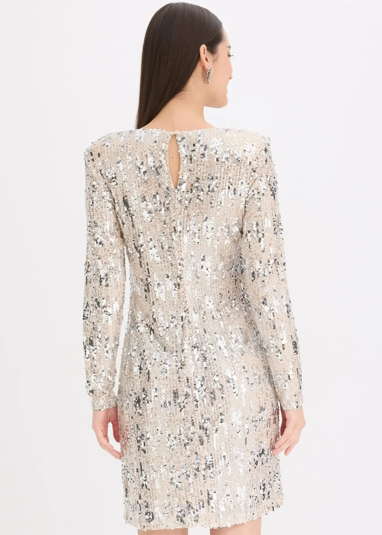 bonprix Robe à sequins|Femme Robes